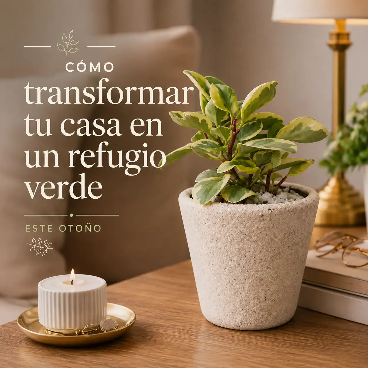 Cómo transformar tu casa en un refugio verde este otoño 🍂🌿