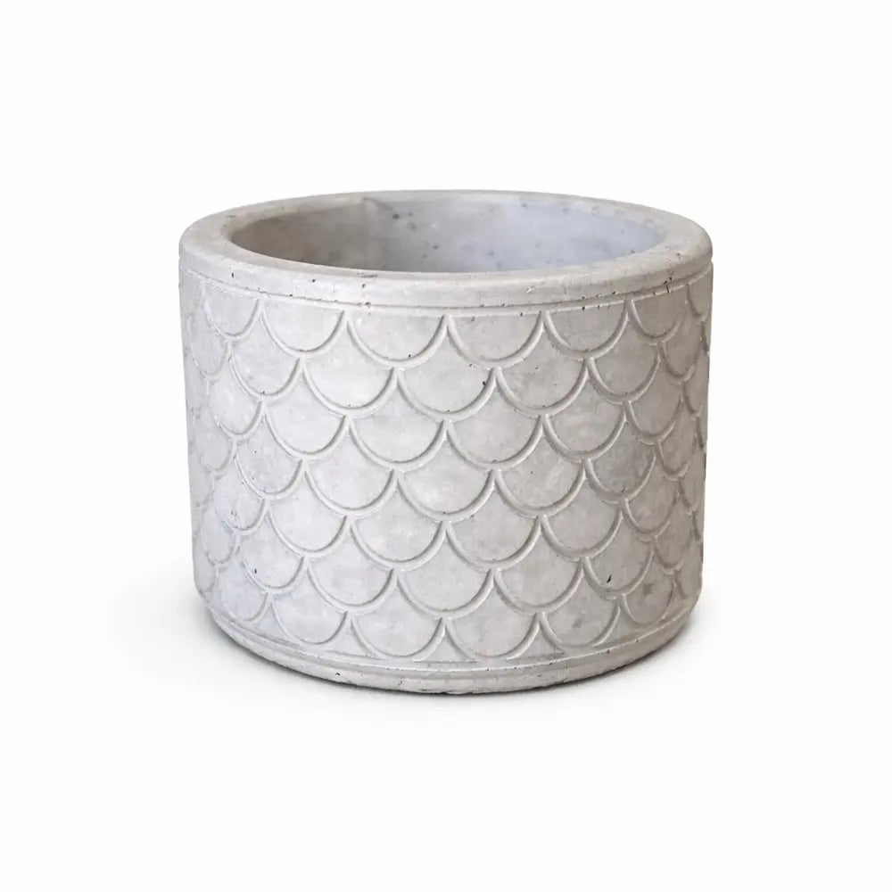 Macetero de Hormigón Sirena | Maceta Decorativa para Suculentas y Regalo