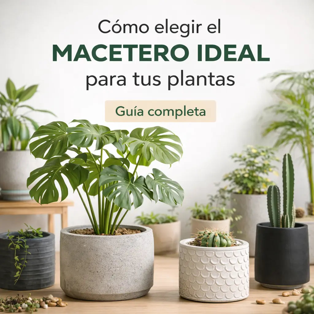 🌿 Cómo elegir el macetero ideal para tus plantas: guía completa para decorar y cuidar mejor tus espacios