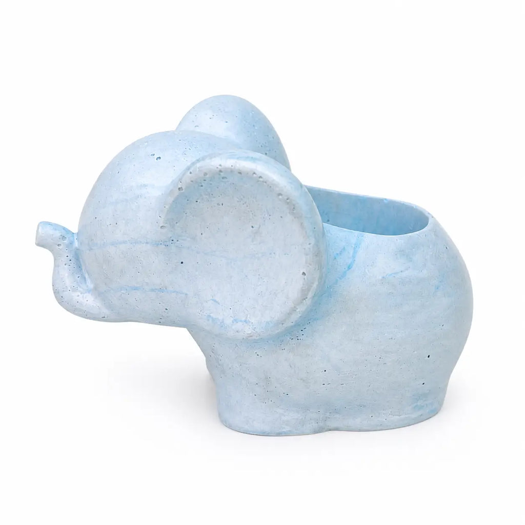 Macetero Elefante de Hormigón | Maceta para Suculentas y Regalo