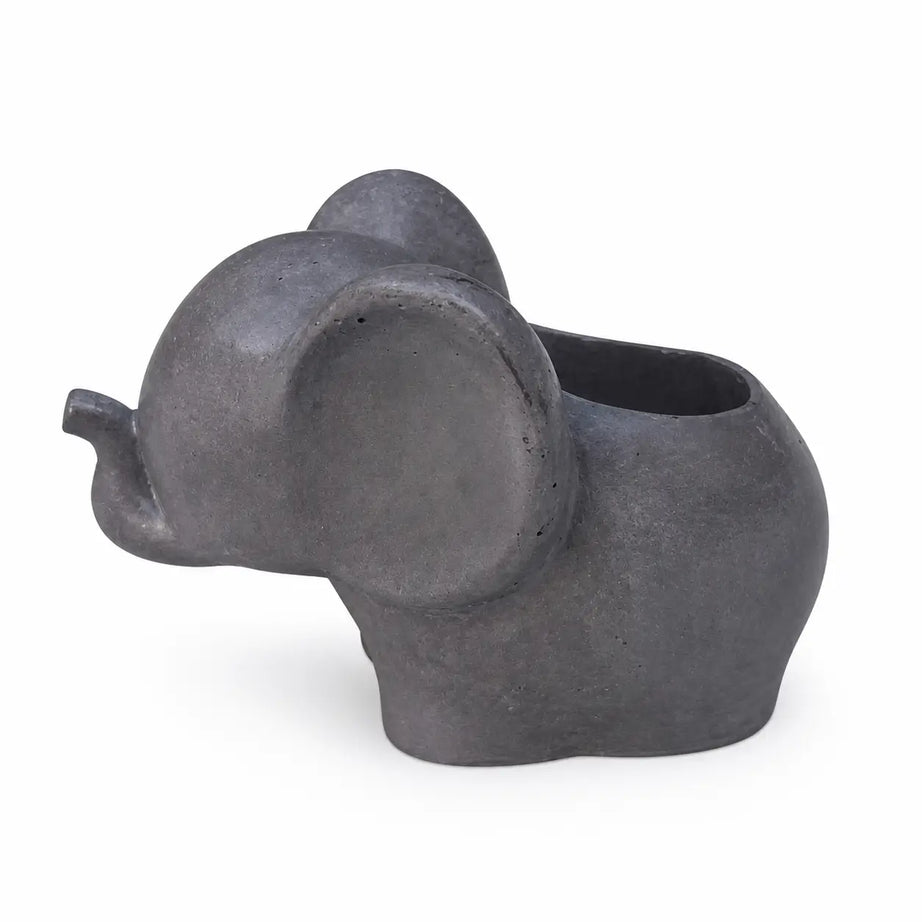 Macetero Elefante de Hormigón | Maceta para Suculentas y Regalo